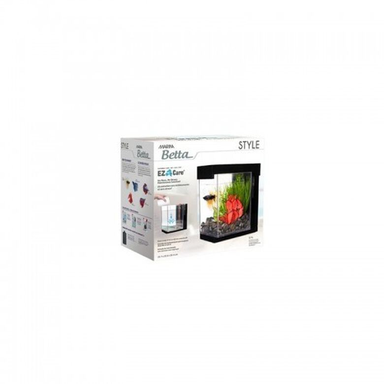Kit acuario Marina Betta Ez Care Style color Negro thumbnail