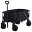 Carro plegable Outsunny con asa telescópica color Negro, , large indicador imagen numero 2