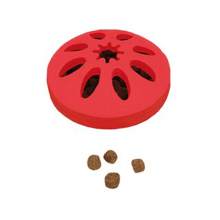Freedog disco portagolosinas rojo para perro