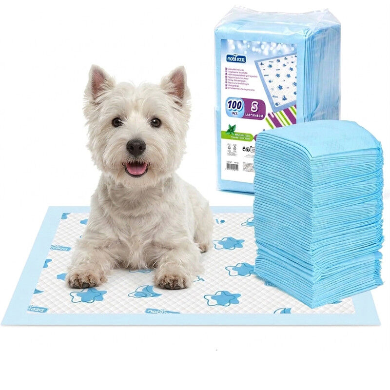 Nobleza Empapadores Perros 100 Unidades 60x90 cm, Alfombrillas Absorbentes Desechables con Dise&ntilde;o Estampado, Pa&ntilde;ales para Perros y Cachorros Antifugas y Antiolores, , large Imagen numero 7