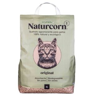 Wuapu Naturcorn arena natural de maiz para gatos