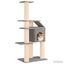 vidaXL &Aacute;rbol para gatos con postes de sisal Torre Gatos Muebles Felinos, , large indicador imagen numero 3