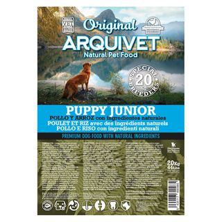 Arquivet Dog Original Puppy Junior pienso para cachorros