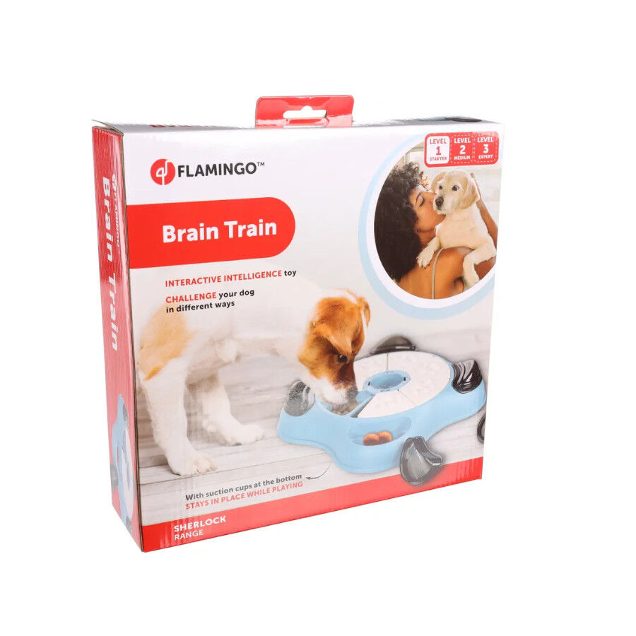 Flamingo Sherlock Juguete interactivo para cachorros, , large Imagen numero 3