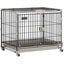 PawHut Jaula para Perro Negro, , large indicador imagen numero 6