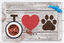 VINILIKO, alfombra de vinilo mascotas, I love  48x75 cm, , large indicador imagen numero 3