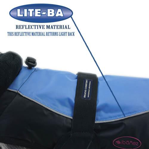 Ibañez Abrigo +Trek Breathe Comfort Azul Celeste para perro thumbnail