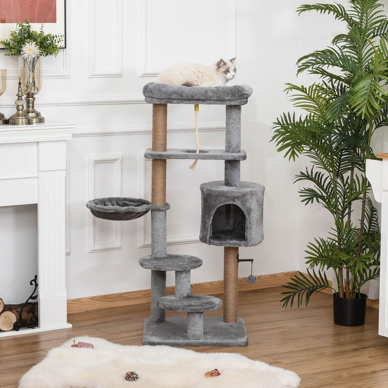 PawHut Rascador Árbol Gris para gatos thumbnail