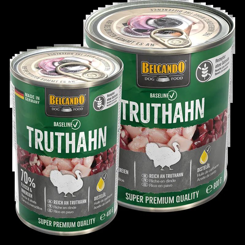 Belcando Baseline Pavo Lata Premium para perros thumbnail