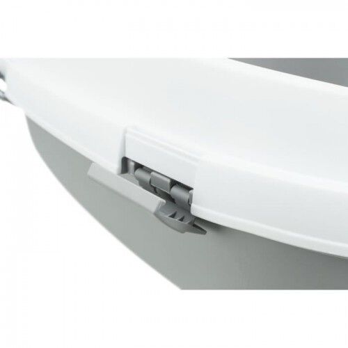 Trixie Primo Top  XXL Arenero Cerrado Gris y Blanco para gatos thumbnail