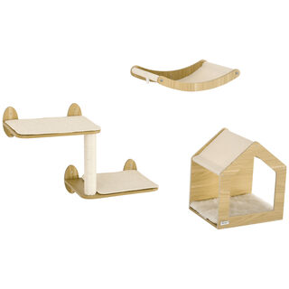 PawHut Estantes de Escalada para gatos