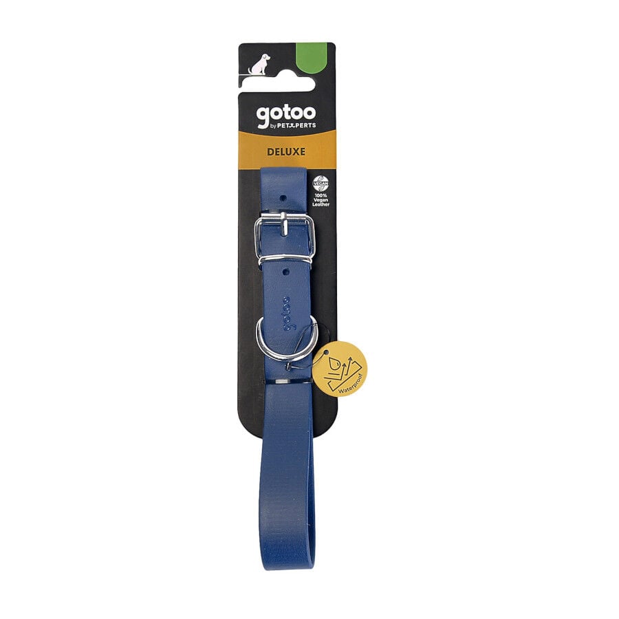 Gotoo Collar Biothane azul para perros, , large Imagen numero 10