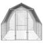 vidaXL Gallinero con techo 2,5x2x2,25 m acero galvanizado, , large indicador imagen numero 8