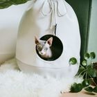 Cama/Bolso District70 Casa para gatos color Merengue, , large image number null