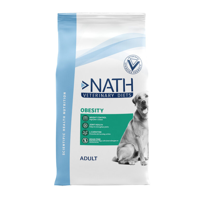 Nath Veterinary Diets Obesity Pienso para perros, , large image number null