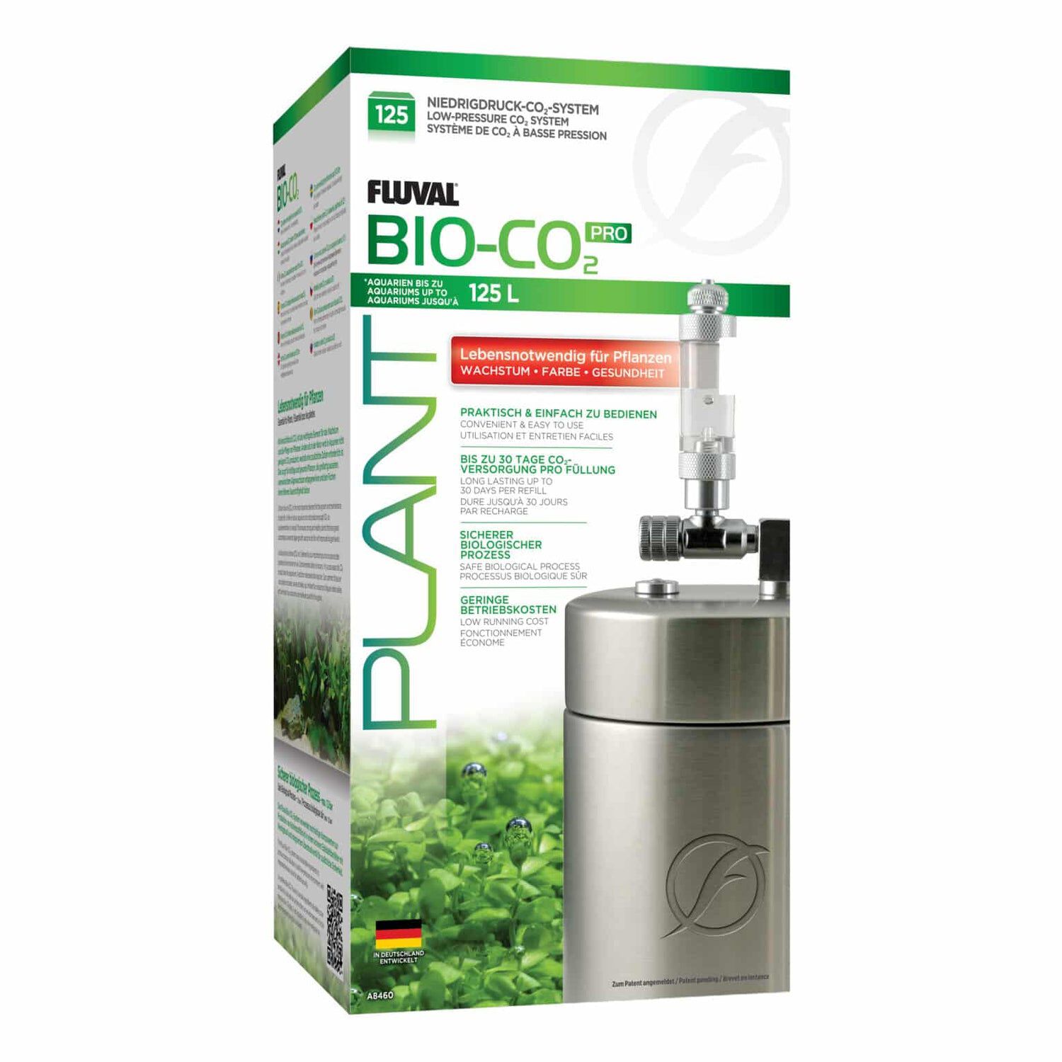 Productor de CO2 a baja presi&oacute;n Fluval Bio CO2 Pro, 125l, , large Imagen numero 1