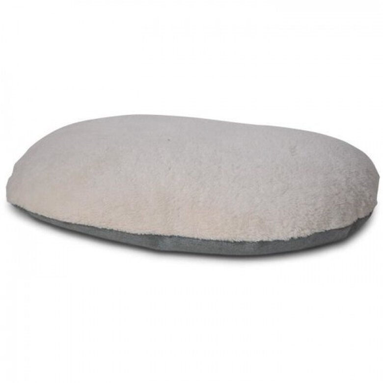Vadigran hera colchón ovalado crema y gris para perros, , large image number null