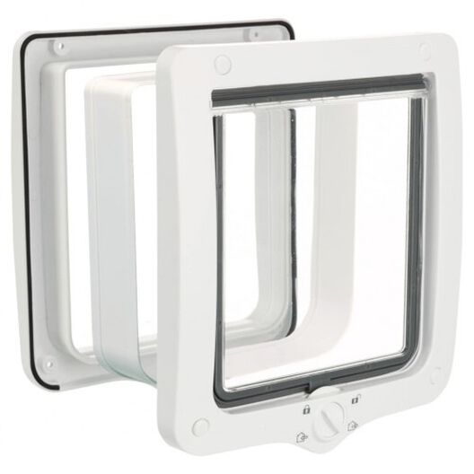 Puerta gatera para el hogar para gatos color Blanco, , large image number null