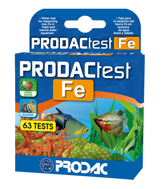 Prodac Test Fe Prueba de Hierro para acuarios