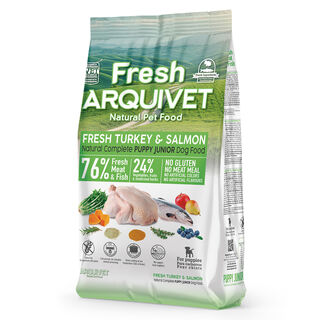 Arquivet Fresh Puppy Junior Turkey y Salmon para perros