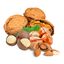 Nueces silvestres con cáscara Your Parrot 1 kg., , large indicador imagen numero 5