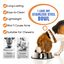 Nobleza Pack de Inicio para Perros: 20 Empapadores, 1 Cama Lavable, 3 Pelotas Interactivas y 2 Cuencos de Acero Inoxidable, , large indicador imagen numero 5