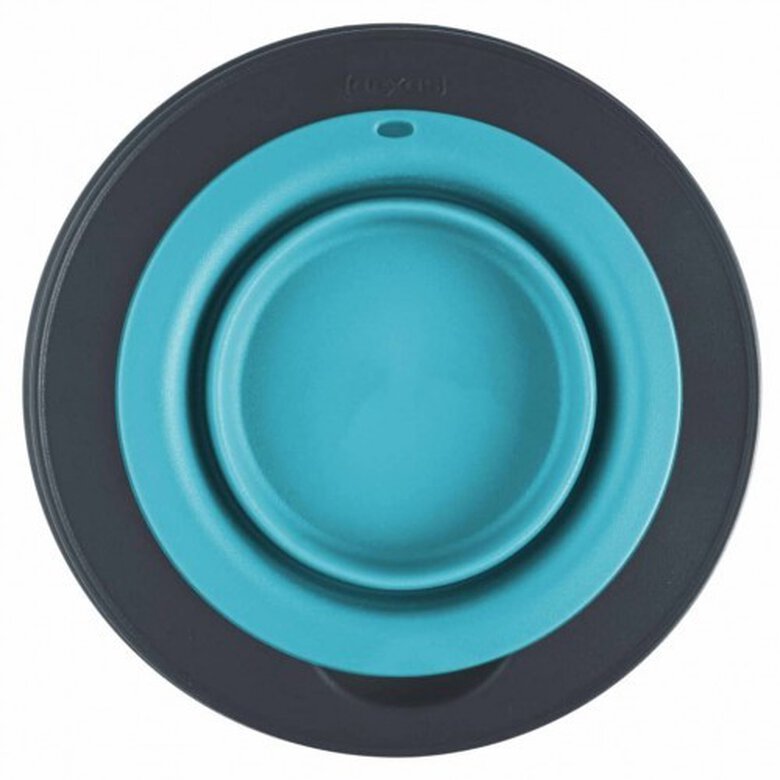 Comedero elevado ajustable color Azul, , large image number null