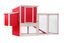 Gallinero Sonora con Parque para Exterior Capacidad 4-5 Aves - ECOFLEX Material sostenible y Duradero. F&aacute;cil Montaje, , large indicador imagen numero 4