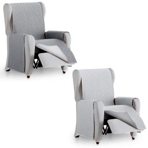 Vipalia cubre sof&aacute;s c&iacute;rculos gris para mascotas, , large Imagen numero 2