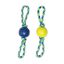 Juguete doble cordón y TPR con pelota para perros Zeus Fitness Tug, 40 cm, , large indicador imagen numero 1