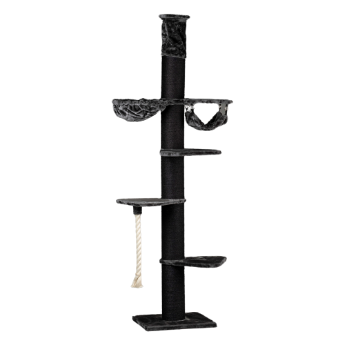 Rascador Maine Coon Tower Crown para gatos color Negro, , large Imagen numero 1