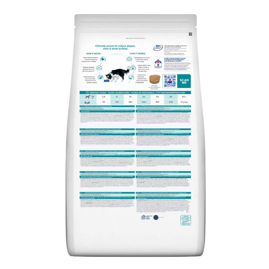 10 kg Hill's Prescription Diet t/d Dental Care Pollo pienso para perros medianos, , large Imagen numero 2
