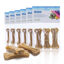 Nobleza - Hueso Prensado para Perros Fortalecedor de Dientes Stick Dental Dog Snack, Hueso de Nudillos de Cuero Crudo, Hueso para morder, 15cm,12pcs, , large indicador imagen numero 14