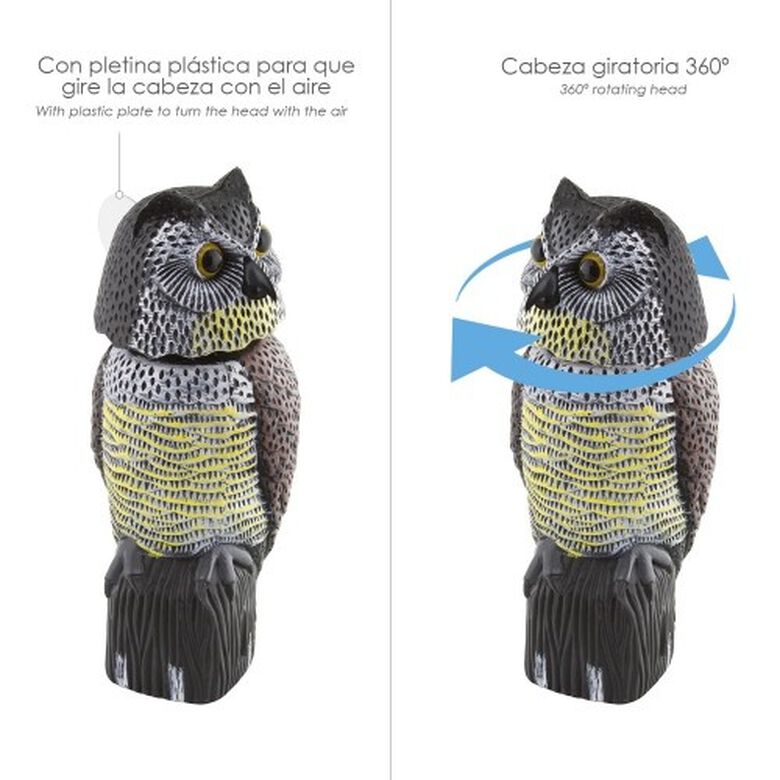 Búho ahuyentador de pájaros color Varios thumbnail