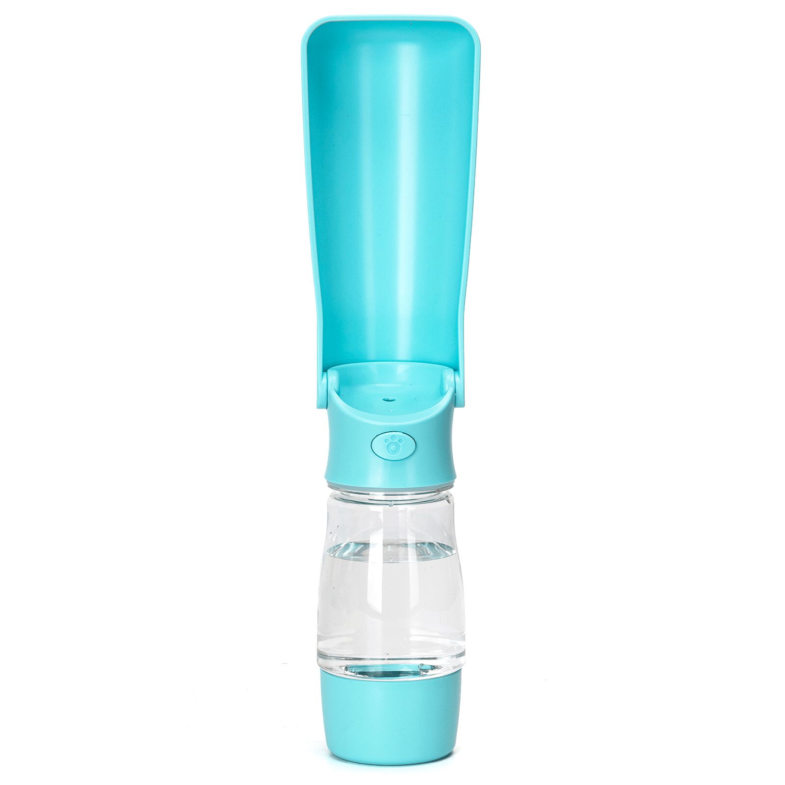 Nobleza 320ML Botella de Agua para Mascotas, 180&deg;Plegable Botellas de Agua para Perro Gato con Bot&oacute;n de Bloqueo y Filtro de Carb&oacute;n Activado para Acampar a Pie Todos los D&iacute;as, , large Imagen numero 4