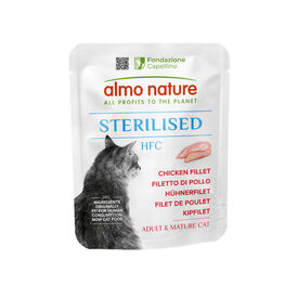 Almo Nature HFC Sterilised Filete de Pollo sobre para gatos