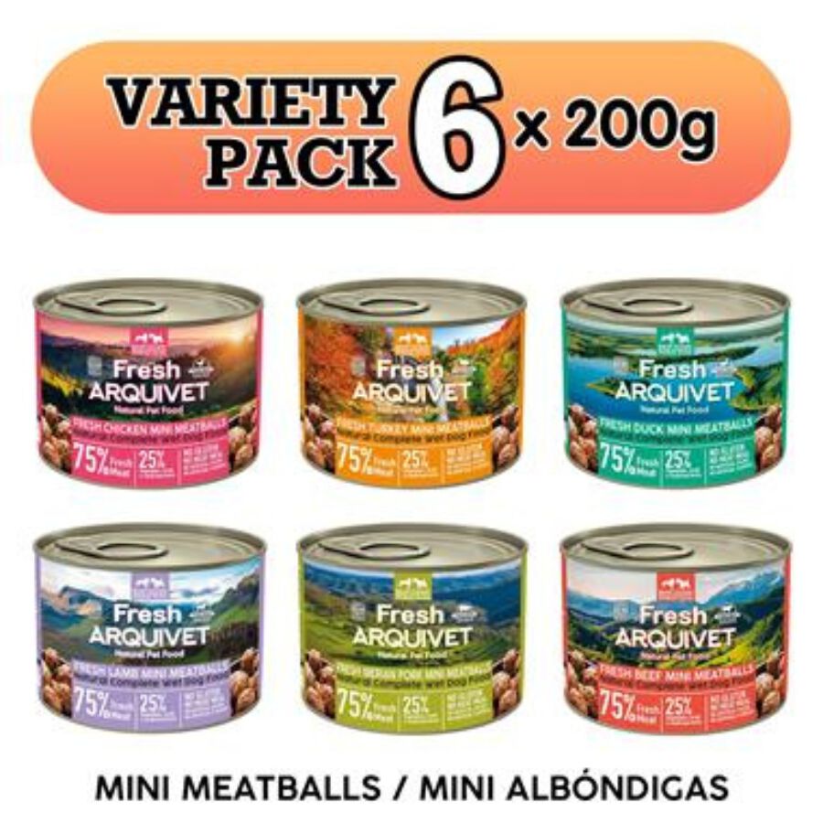 Arquivet Fresh Mini Multipack Abóndigas para perros thumbnail