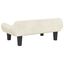 vidaXL Cama para perros de terciopelo crema 70x40x24 cm, , large indicador imagen numero 5