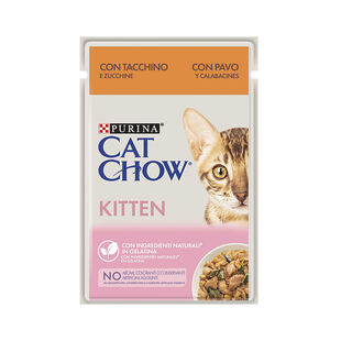Cat Chow Pavo en Gelatina para gatitos
