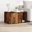 vidaXL Mueble arenero de gatos madera ingeniería envejecida, , large indicador imagen numero 3