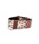 Pamppy galgo speedy india collar regulable marrón para perros, , large indicador imagen numero 1