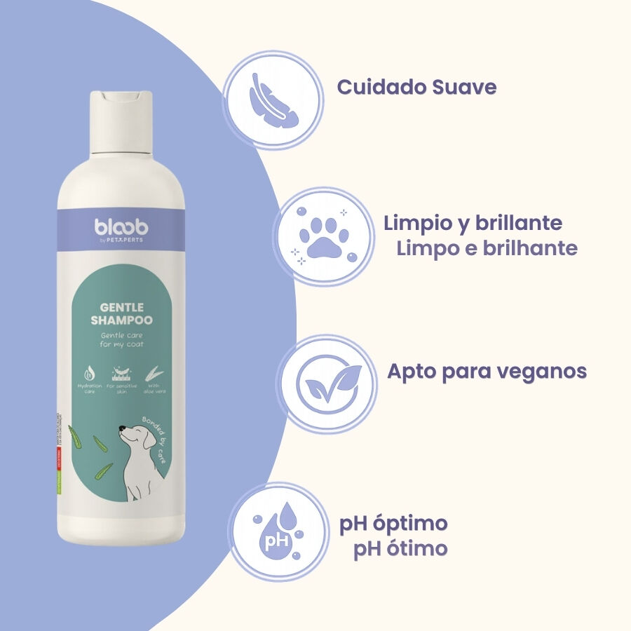 Bloob Champ&uacute; Piel Sensible Aloe Vera para perrros, , large Imagen numero 6