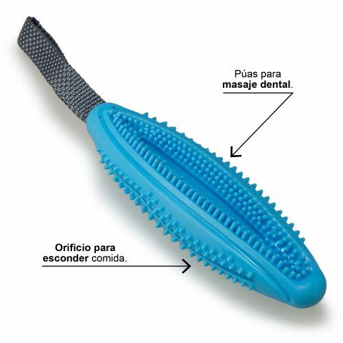 Cepillo dental con tiradores color Azul Claro thumbnail