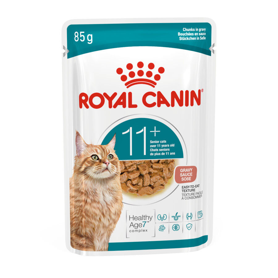 85 g Royal Canin Ageing 11+ sobre en salsa para gatos, , large Imagen numero 1