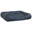 Vidaxl cama rectangular acolchada gris oscuro para perros, , large indicador imagen numero 1