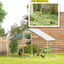 PawHut Gallinero para Exterior Plata, , large indicador imagen numero 13