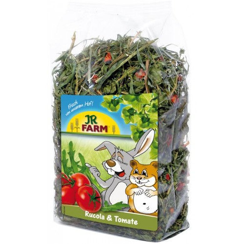 JR Farm rúcula y tomate comida para roedores y reptiles image number null