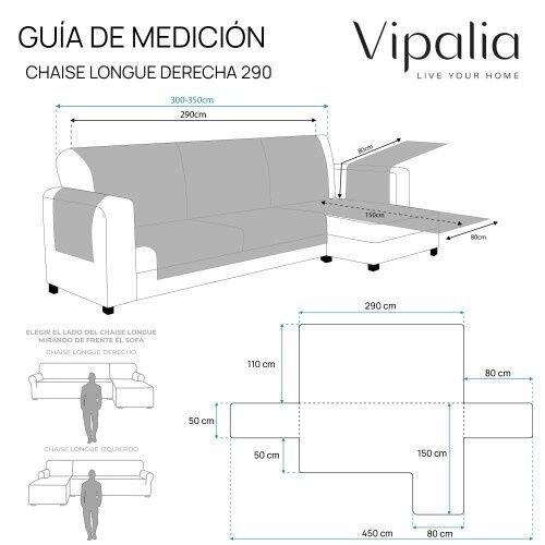 Vipalia cubre sof&aacute;s c&iacute;rculos rojo para mascotas, , large Imagen numero 5