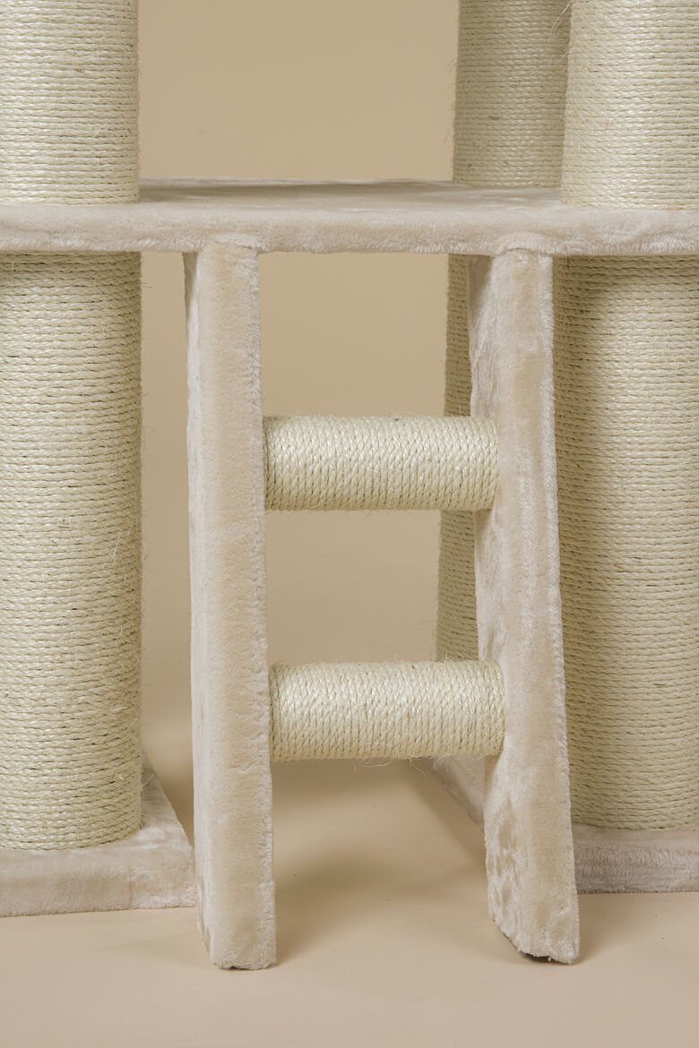 Rascador Royal Cat Palace Cream color Crema thumbnail