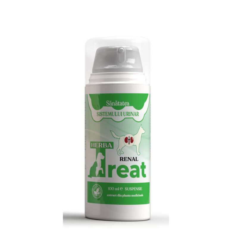 ROVETPHARMA Herba Treat Renal Suspensión para la Salud Renal y Urinaria para Perros y Gatos